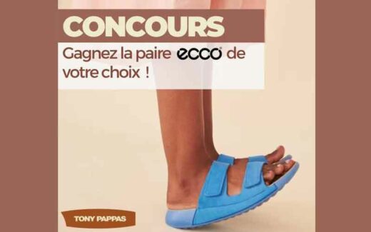 Une paire ECCO offerte par Tony Pappas