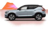 Une voiture électrique Volvo XC40 Recharge 2023 (70.559 $)