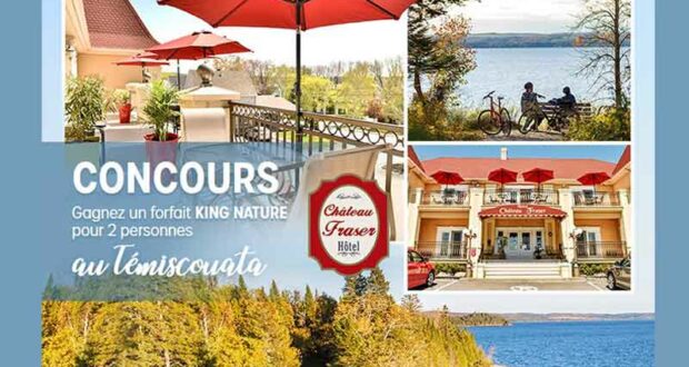 Un FORFAIT KING NATURE pour 2 à l’Hôtel Château Fraser
