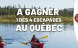 1 des 4 escapades au Québec de 1000 $