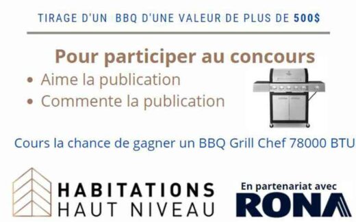 Un BBQ Grill Chef 78000 BTU de 500 $