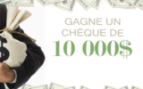 Un chèque de 10 000$