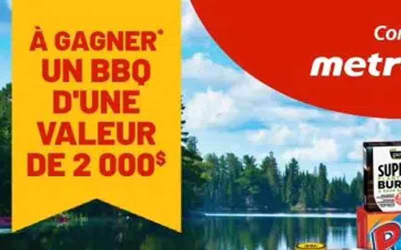 Un BBQ d’une valeur de 2000 $