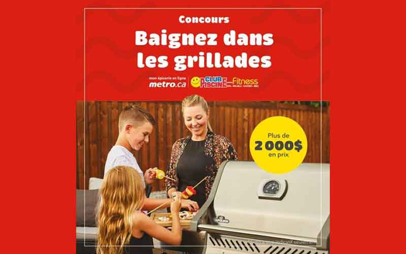 Un barbecue Napoleon XT 425 et 200 $ chez Métro