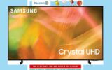 Un téléviseur intelligent Samsung 43po Crystal 4K