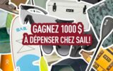 Une carte-cadeau SAIL de 1000 $