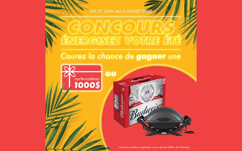 Une carte-cadeau de 1000 $ Ou un BBQ