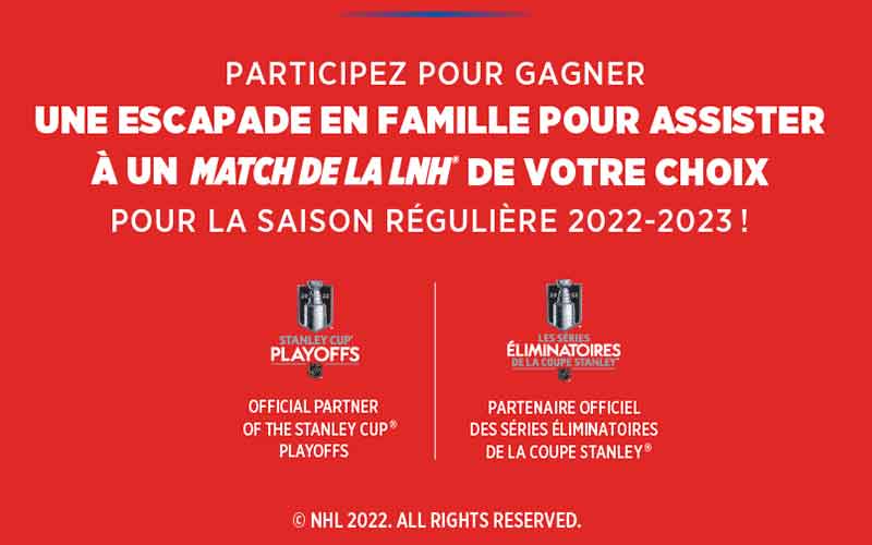 Une escapade en famille (7000 $)