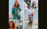 Un ensemble d'hiver complet
