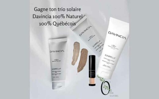 Un trio solaire Davincia de 315 $