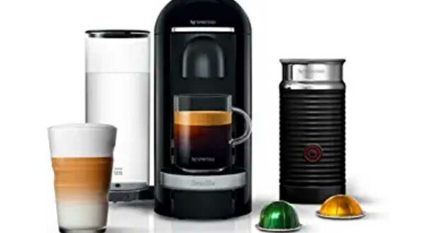 Une machine à espresso Nespresso VertuoPlus