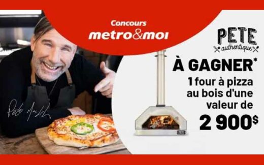 Un four à pizza Pete Authentique de 2900 $