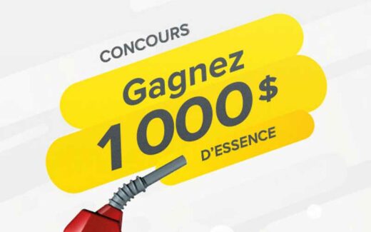 Une carte cadeau Essence de 1000 $