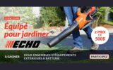 2 ensembles à batterie 56V de Echo (480 $ chacun)