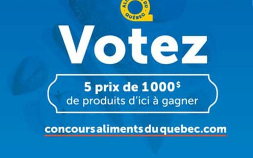 5 prix de 1000 $ de produits alimentaires