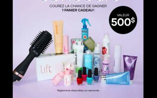 500 $ de produits capillaires avec Beauté Star