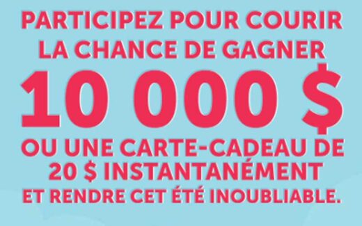 Un chèque de 10000 $