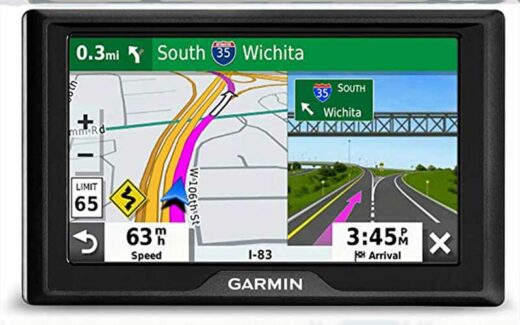 Un navigateur GPS Garmin Drive 52
