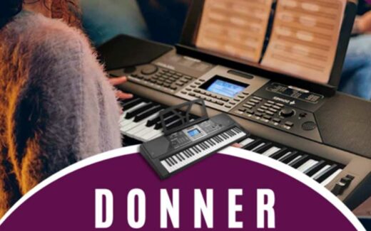 Un piano de la marque Donner