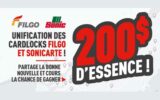 Une carte-cadeau Essence de 200$