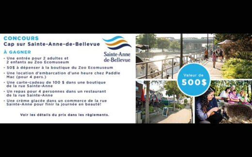 Une journée parfaite à Sainte-Anne-de-Bellevue (500 $)