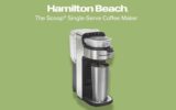 Une machine à café Scoop Single Serve Hamilton Beach
