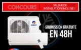 Une thermopompe Gree -20 de 12000 BTU (5000 $)