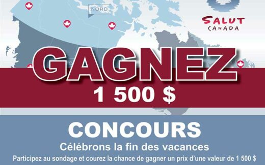 Un prix d’une valeur de 1500 $