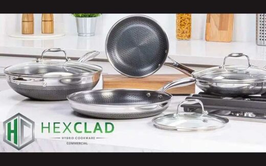 Une batterie de cuisine HexClad (950 $)