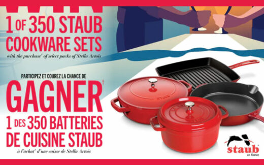 350 batteries de cuisine Staub de 1500 $