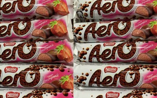 365 barres de chocolat Aero