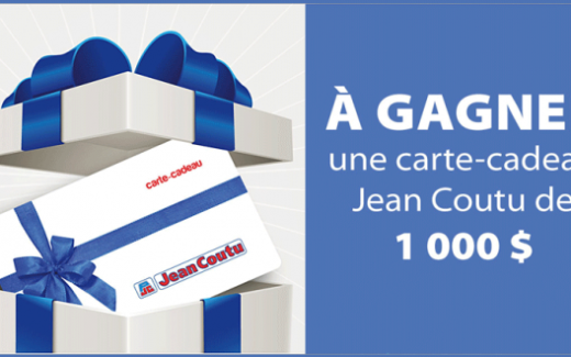 Carte-cadeau Jean Coutu de 1 000 $