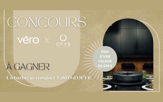 Un barbecue compact Tabl’O d’OFYR de 670 $