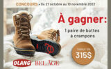 Une paire de bottes Olang de 315 $