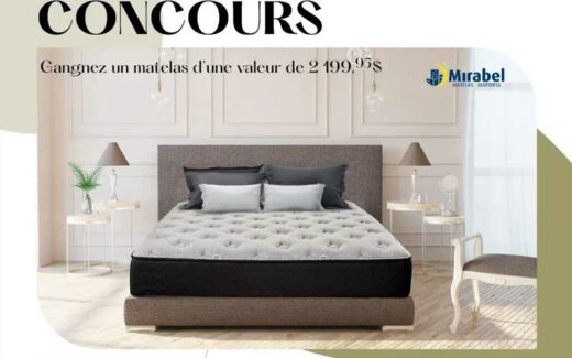 Un matelas Mirabel de 2200 $