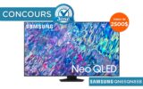 Un téléviseur 65 pouces Neo QLED Samsung (2500 $)