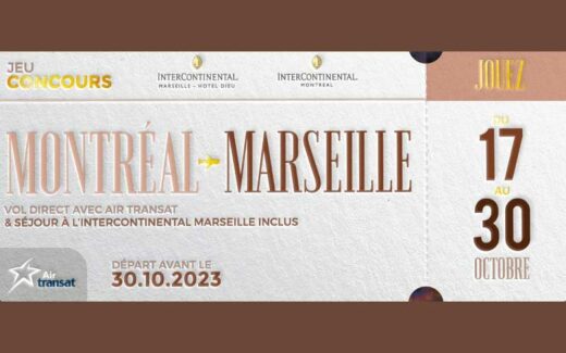 Un voyage à Marseille (4200 $)