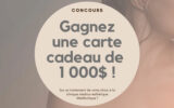 Une carte-cadeau Médibotique de 1000 $