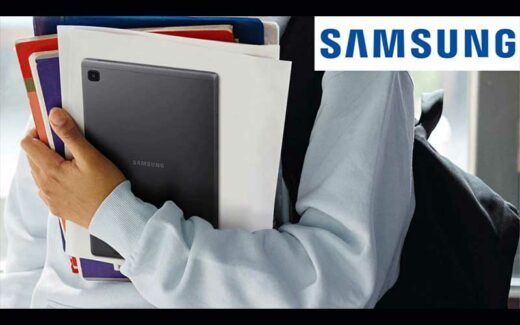 Une tablette Galaxy Tab A7 Lite de Samsung
