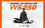 Une motoneige Widescape WS250 (8500 $)