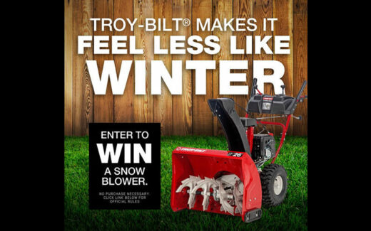 Une souffleuse à neige à 2 phases Troy-Bilt (1599 $)