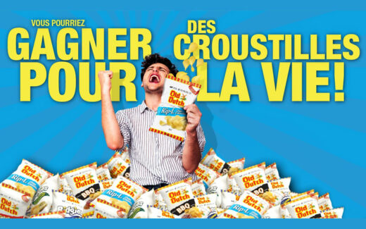 Des croustilles Old Dutch gratuites à vie (5000 $)