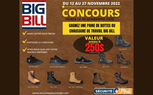 Une paire de bottes ou chaussures BIG BILL