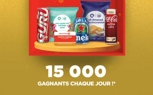 15 000 gagnants chaque jour