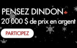 4 prix de 5000 $ CASH chacun