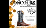 Une paire de bottes de cowboy de ton choix de 350 $