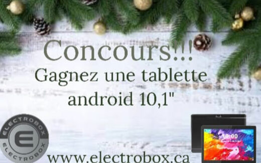 Une tablette Android de 10.1 po