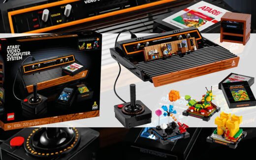Un ensemble de construction LEGO à l’effigie d’Atari 2600