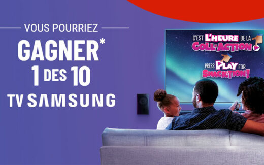 10 télévisions Samsung de 449 $ chacune