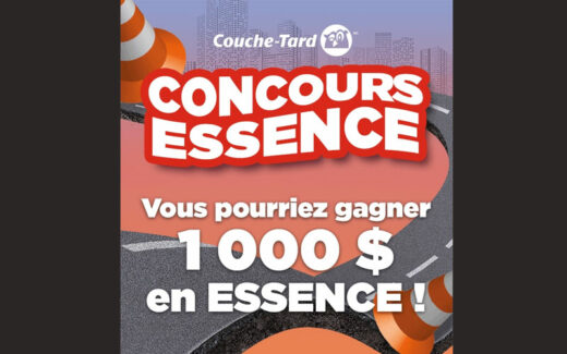 5 cartes-cadeaux Couche-Tard de 1000 $ chacune